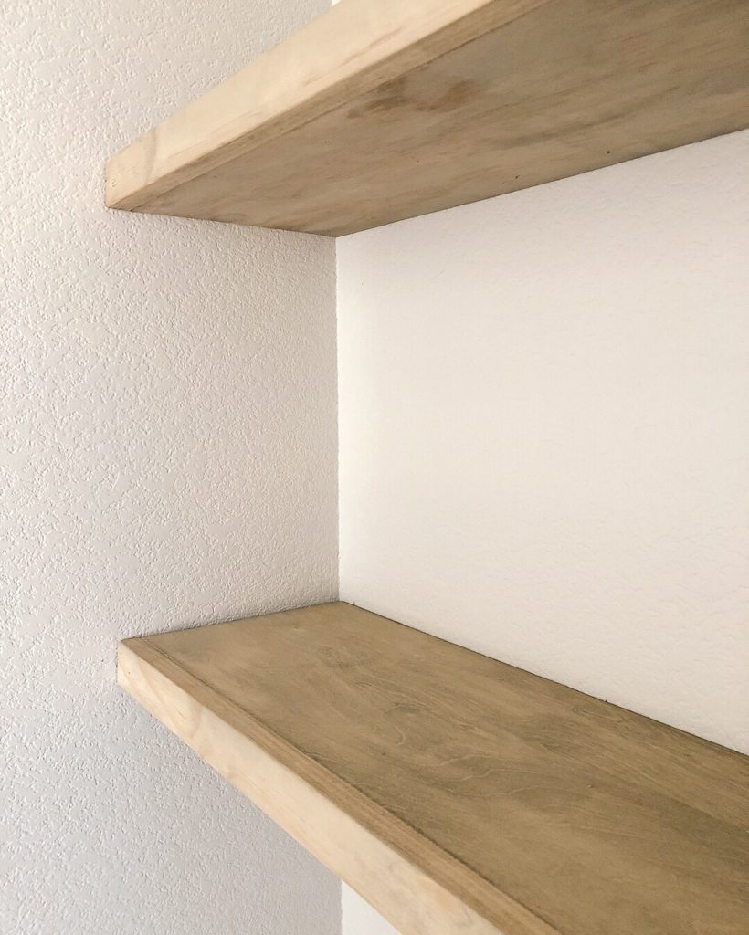 Easily Build a Floating Shelf - Angela Rose Home