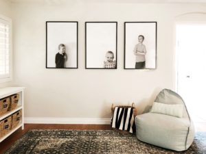 Affordable Large Scale Wall Portraits For 3 Angela Rose Home