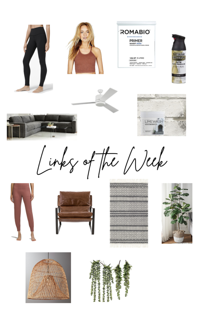links of the week image with commissionable links below