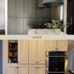kitchen cabinet diy after before