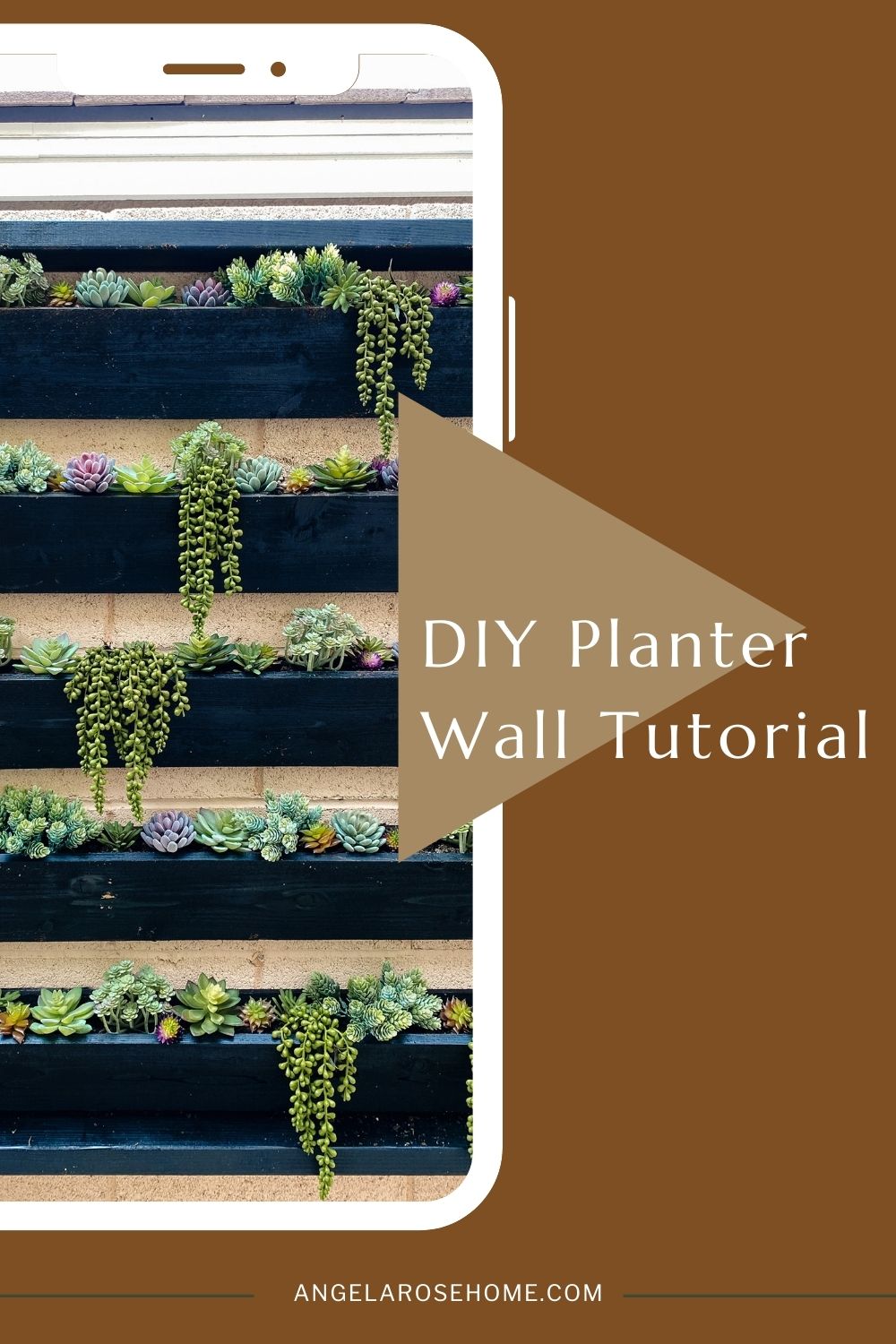 DIY Planter Wall Anyone Can Make Angela Rose Home