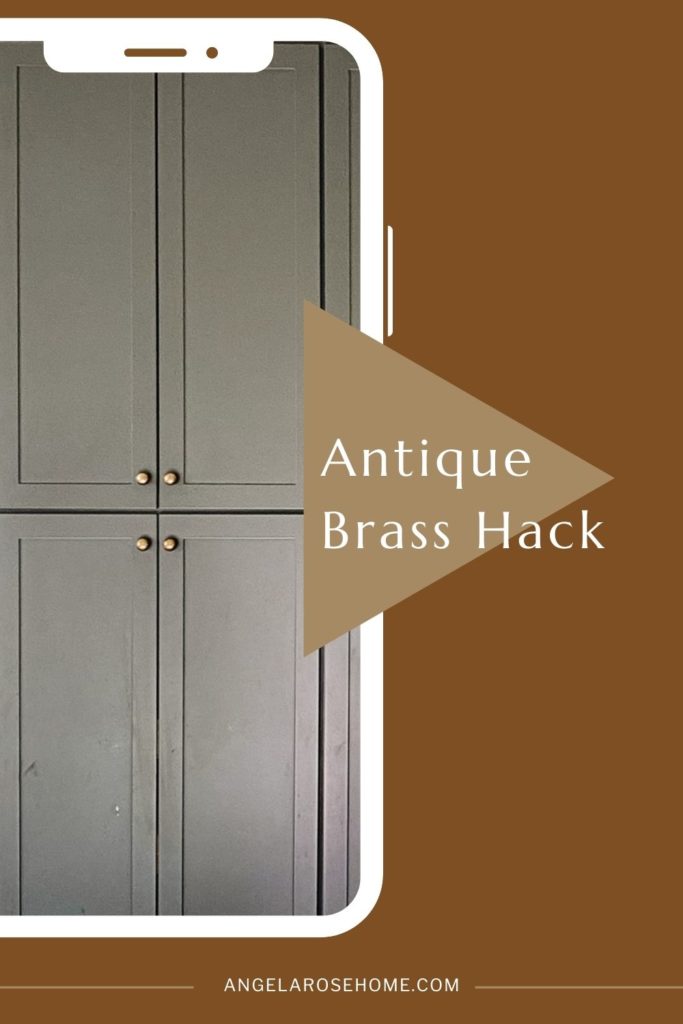 antique brass hack