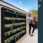 DIY Planter Wall angelarosehome.com
