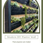 modern diy planter wall angelarosehome.com