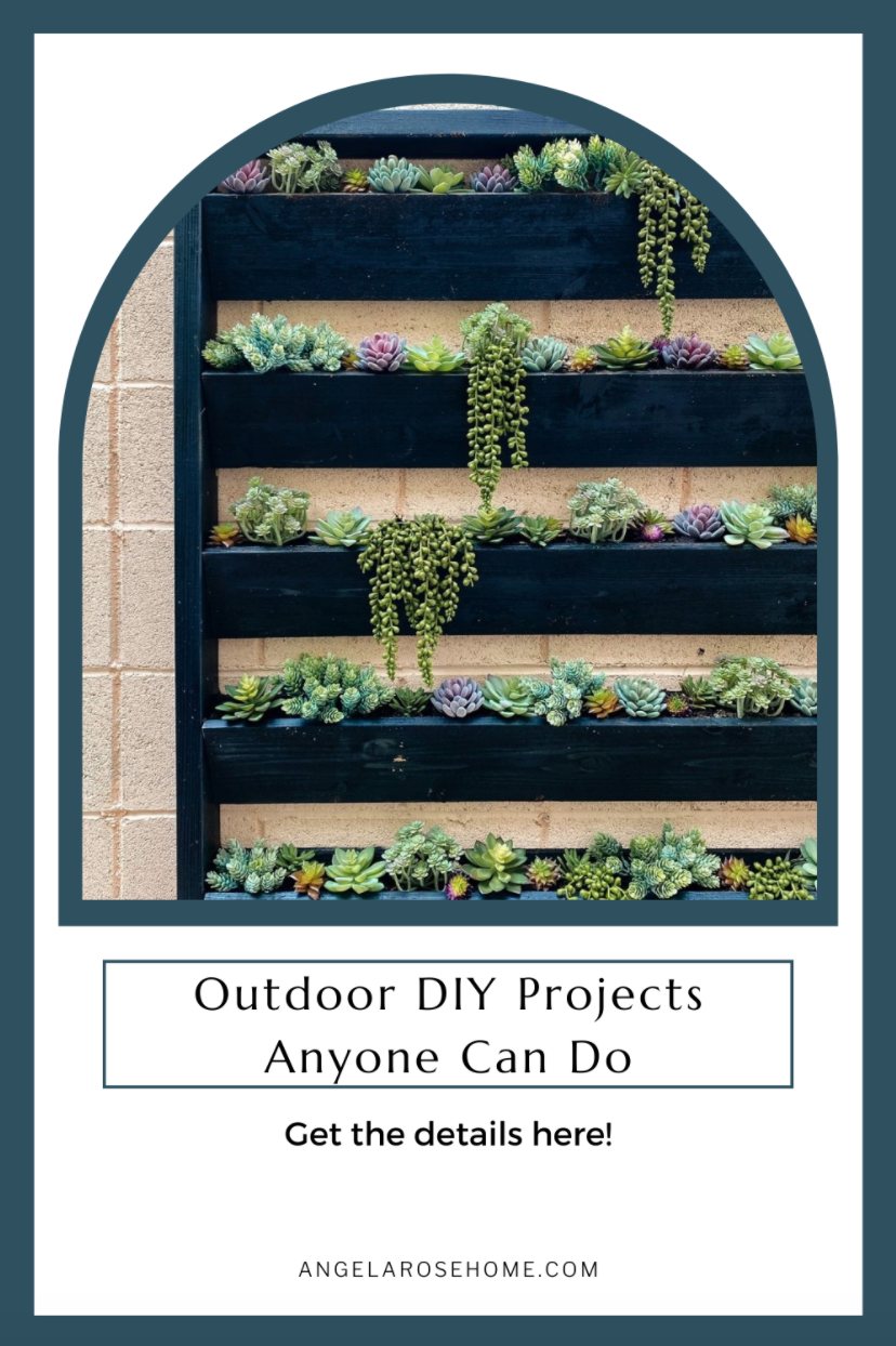 5 Outdoor DIY Projects to Transform Your Space - Angela Rose Home