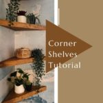 corner shelves tutorial angelarosehome.com
