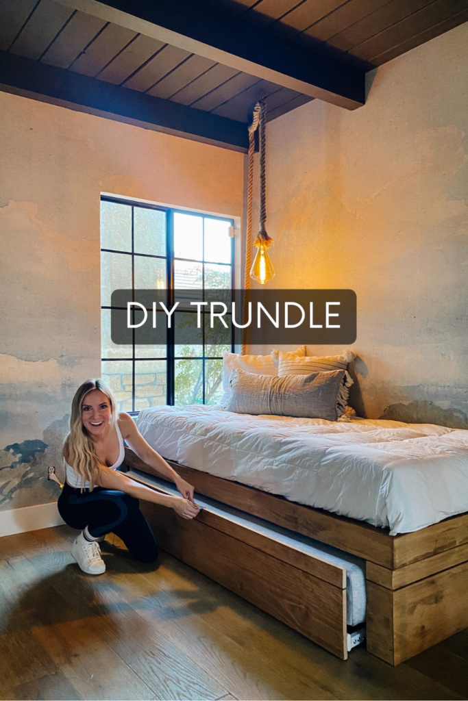 Diy Trundle Bed Anyone Can Make, Twin Trundle Bed Plans