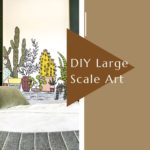 diy large scale art angelarosehome.com