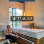 learn how to make a diy trundle bed angelarosehome.com