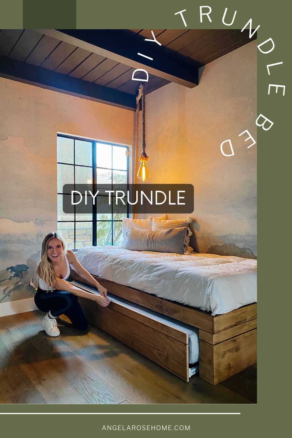 DIY Trundle Bed Anyone Can Make Angela Rose Home