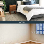 Before and after learning DIY project tips angelarosehome.