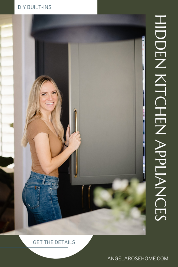 3 Ways to Hide Your Kitchen Appliances - Angela Rose Home