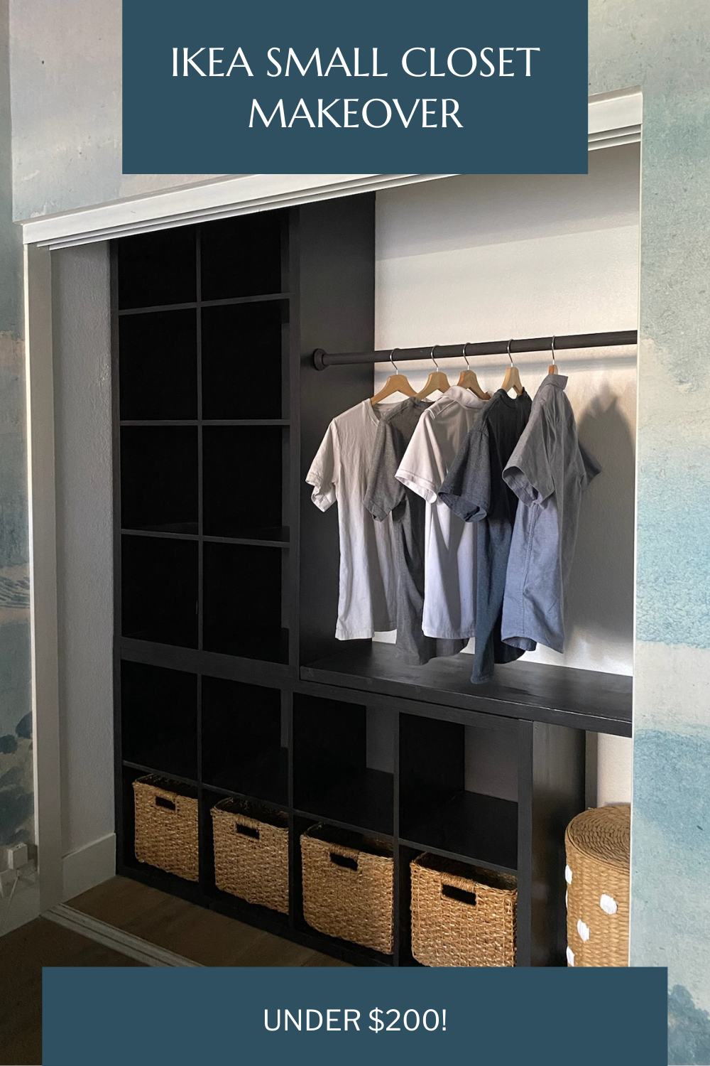 DIY Ikea Closet Update - Angela Rose Home