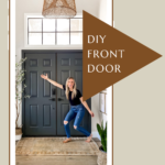 Diy tips for a welcoming front door paint makeover angelarosehome.com.