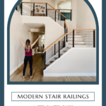 DIY your own modern stair railings angelarosehome.com.