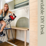 DIY-ing desks are affordable www.angelarosehome.com