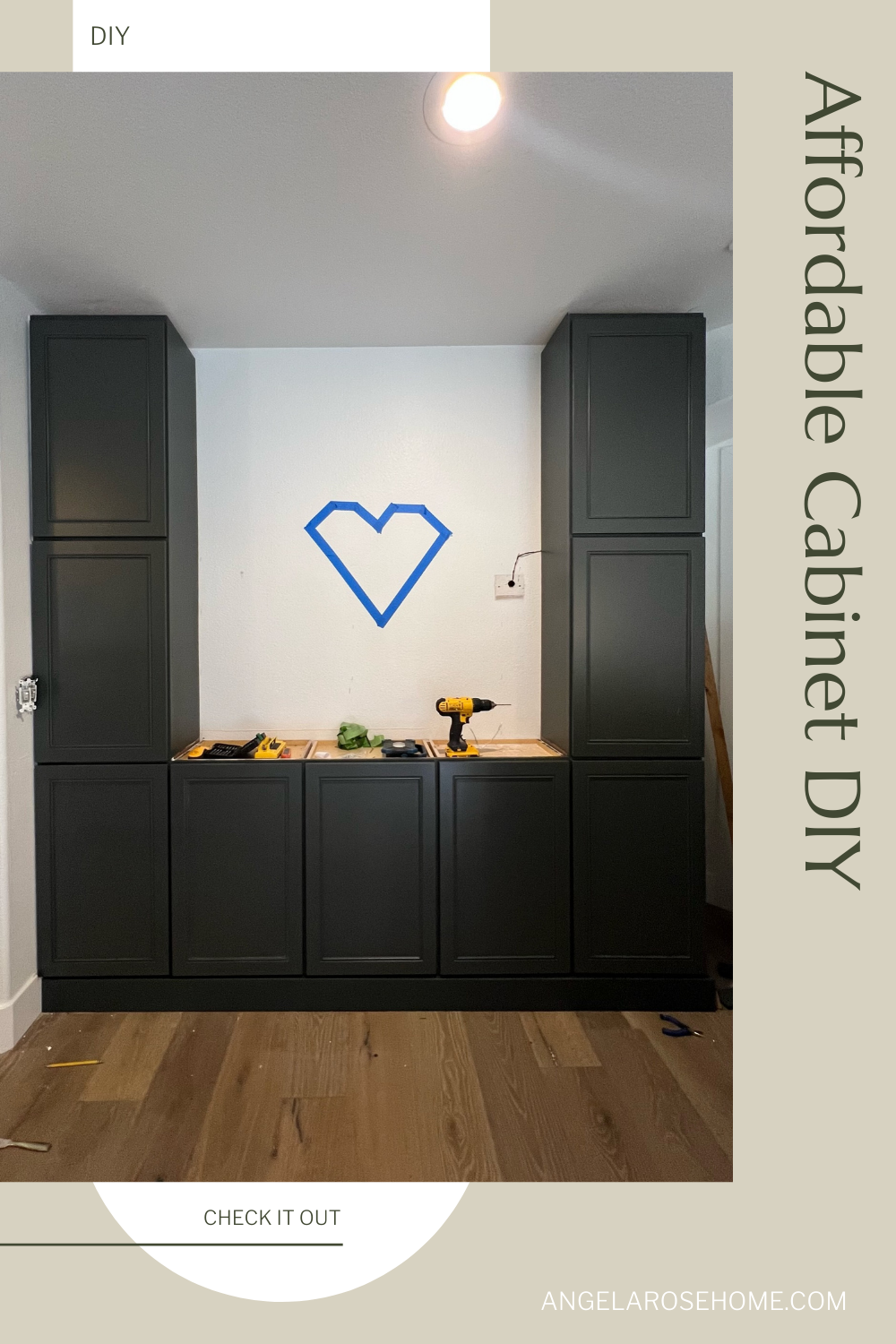 Storage Cabinet DIY Anyone Can Do - Angela Rose Home