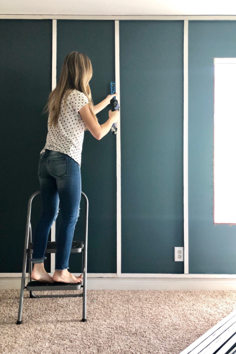 3 Ways to Make Unique Accent Walls with Wood Trim Angela Rose Home