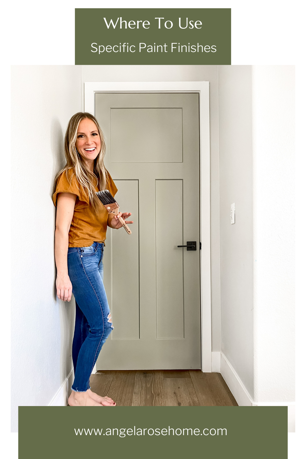 How to Choose A Paint Sheen For Your Home Angela Rose Home