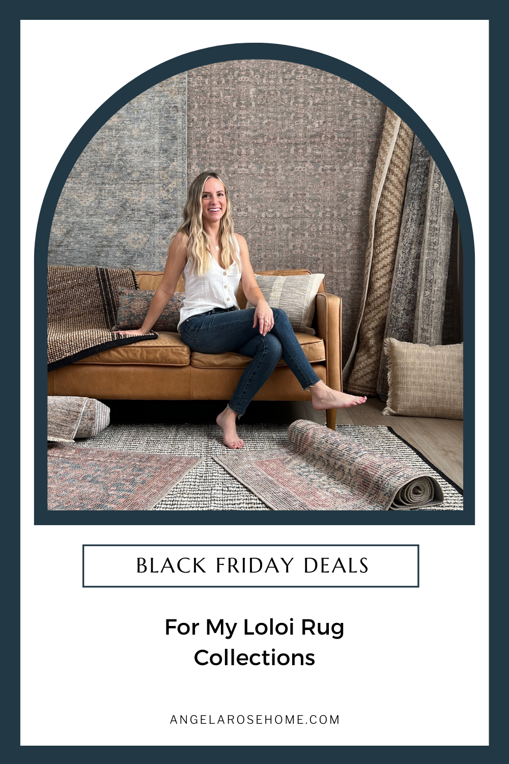 Angela Rose x Loloi Black Friday Rug Deals Angela Rose Home