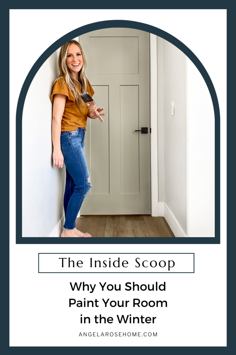 Why You Should Paint Your Room in the Winter Angela Rose Home