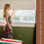 Update your space with beautiful window shades from Angela Rose x DIM Shade Co - www.angelarosehome.com