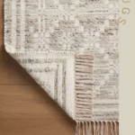 The BEST rugs for living rooms, hallways, and bedrooms. The Rivers rug from Angela Rose x Loloi is reversible and super durable. www.angelarosehome.com