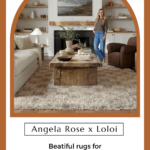 Angela Rose x Loloi rugs are perfect for living rooms, kitchens, bedrooms, hallways and even bathrooms! www.angelarosehome.com
