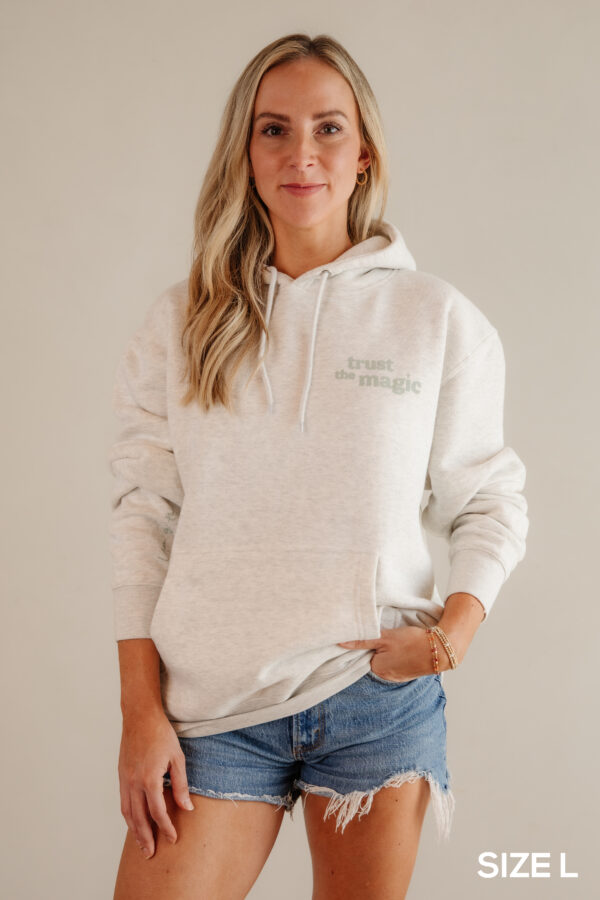 Trust the Magic | Hoodie | Oatmeal Heather - Image 15