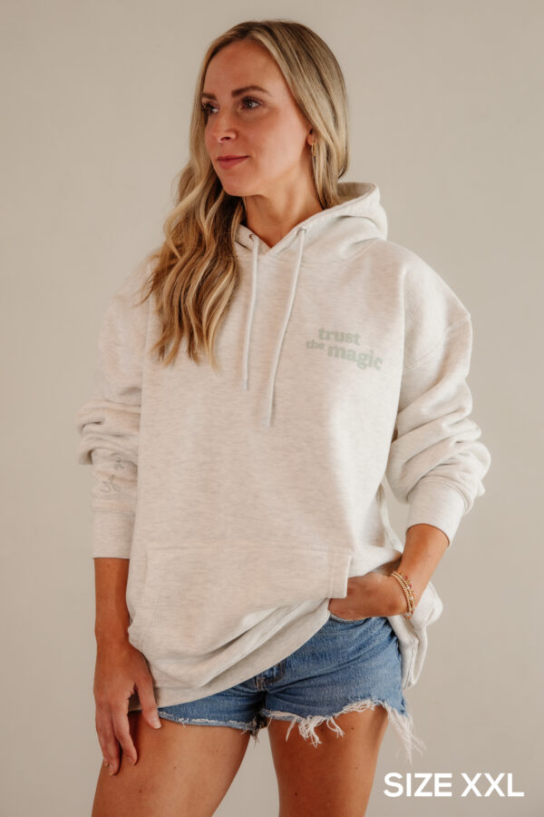 Trust the Magic | Hoodie | Oatmeal Heather - Image 20